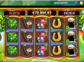 Get the gold-filled pot of the slot O'Gold Jackpot slot machine