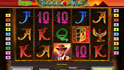 At Book of Ra, the book and the researcher symbol play a special role