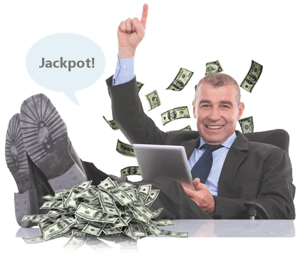 The jackpot games are very exciting and you have the chance to win large sums of money