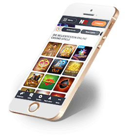 Use your smartphone with the mobile Netbet Games website.