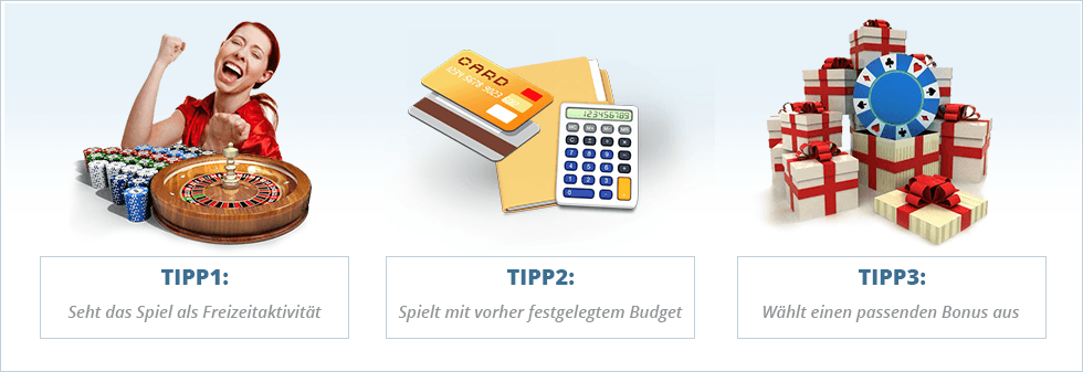 Here you can see useful tips and tricks that you should consider when playing at the online casino