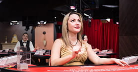 Some of the live dealer games at Locowin Casino.